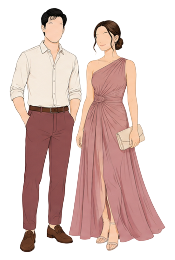 Kenneth & Ericka attire inspiration 2
